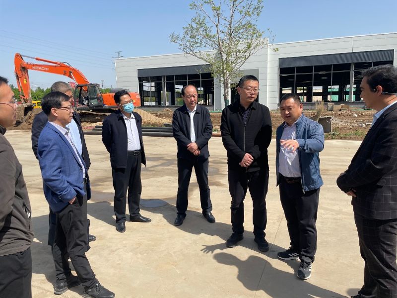 市委常委、市政府副市長劉煜帶隊調研龍港汽車城重點項目推進情況