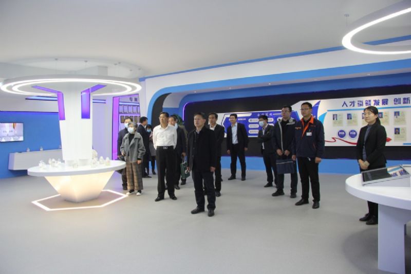 省工信廳領導到龍港硅業(yè)公司開展上市培育和投rongzi調(diào)研及對接服務