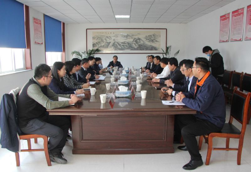 省工信廳領導到龍港硅業(yè)公司開展上市培育和投rongzi調(diào)研及對接服務